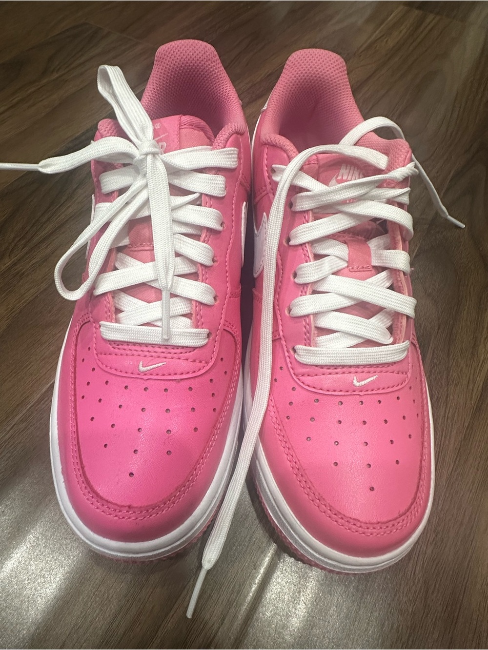 Nike Pink Mesh Sneakers